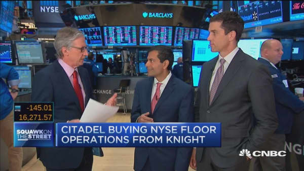 Citadel joins NYSE floor