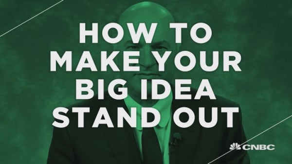 How to make your big idea stand out