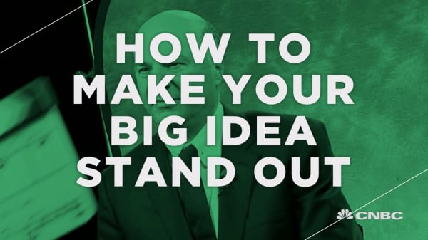How to make your big idea stand out