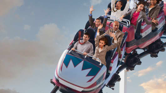 Roller coaster risk tolerance