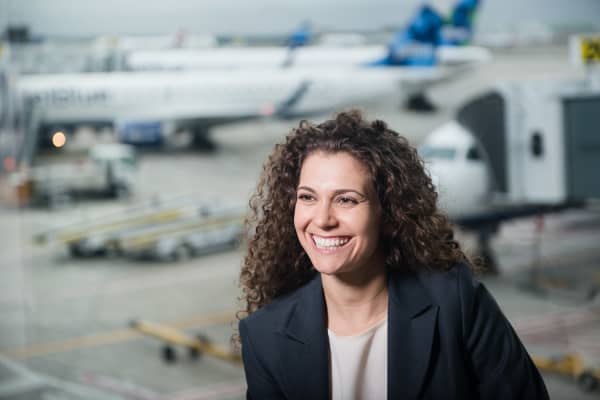 Sophia Mendelsohn, head of sustainability for JetBlue