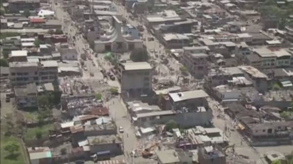Ecuador shaken by another earthquake