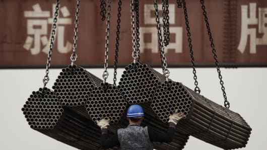 Chinese steel companies are a key source of risky debt.