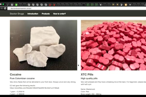Navigating the Dark Web for Access to Illicit Drugs