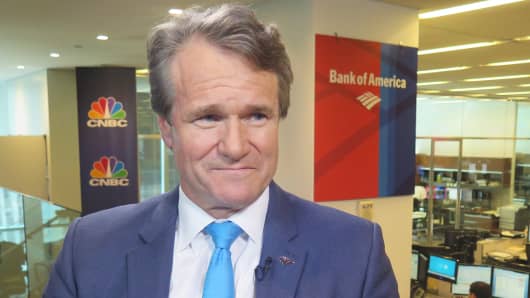 Brian Moynihan, chairman and CEO of Bank of America.