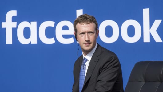 Facebook boss, Mark Zuckerberg