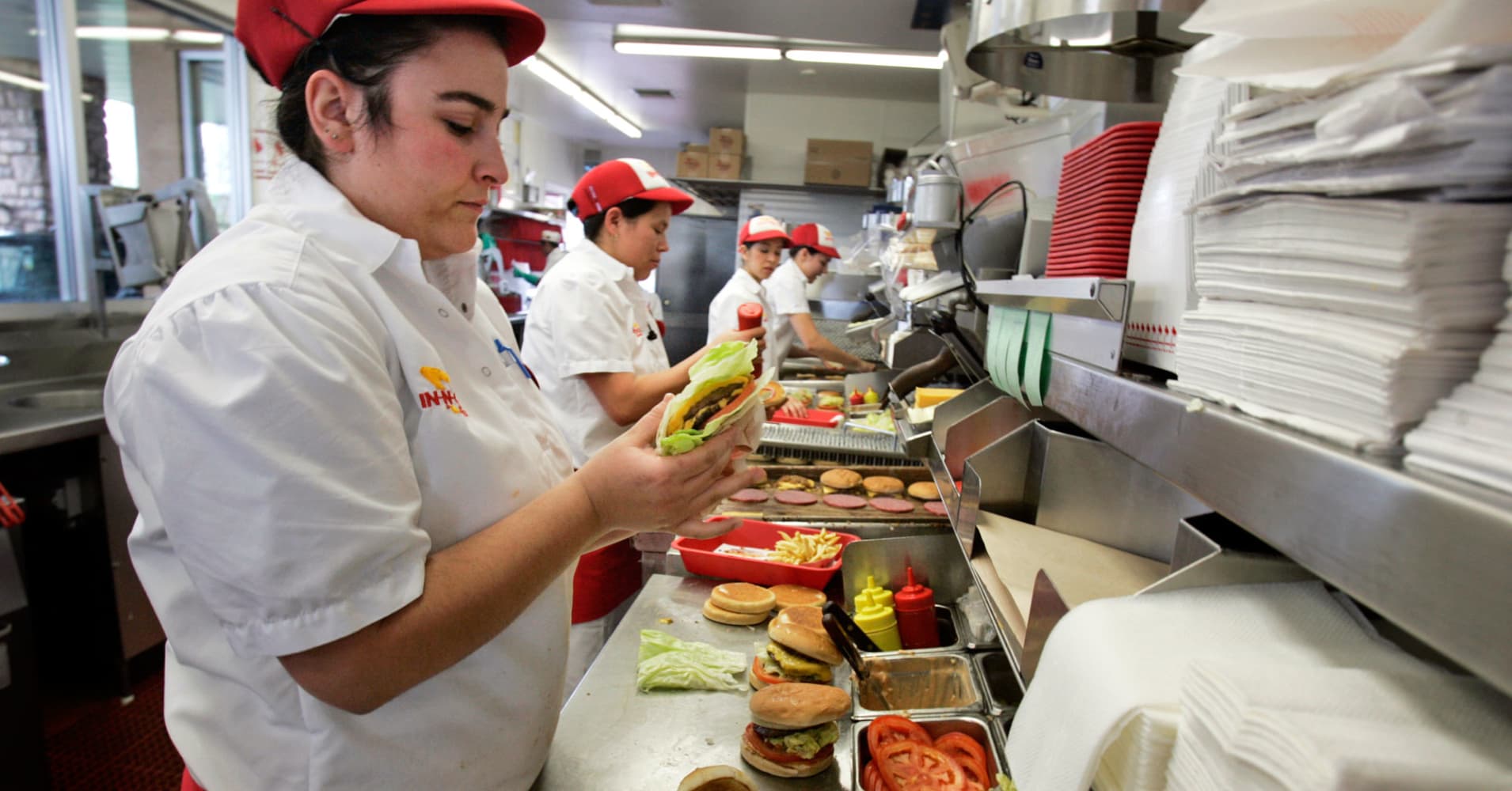InNOut is facing a yellow pepper shortage
