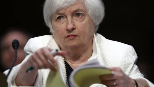 Janet Yellen chair of the U.S. Federal Reserve