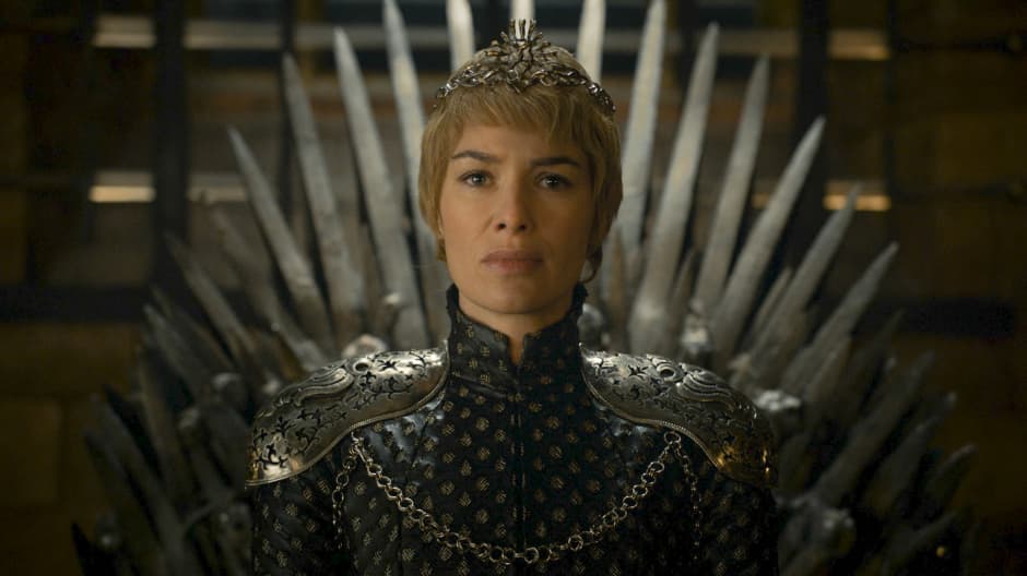 Lena Headey as Cersei Lannister featured in Game of Thrones season six finale.