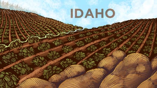Top States Idaho