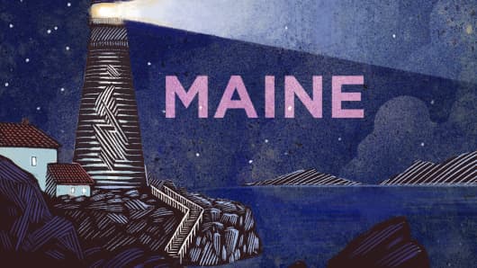 Top States Maine