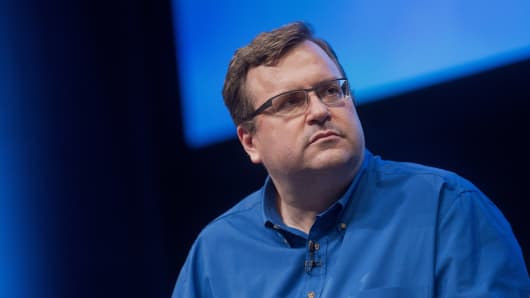 Reid Hoffman, chairman and co-founder of LinkedIn Corp.