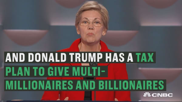 Warren: Donald Trump thinks he needs a million dollar tax break
