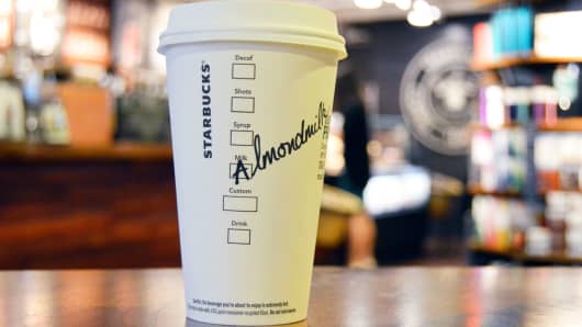 Starbucks Almondmilk