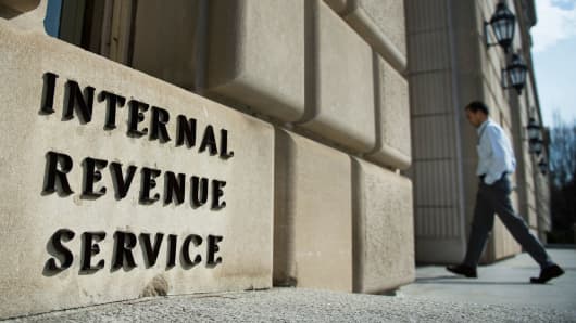 The Internal Revenue Service headquarters in Washington.