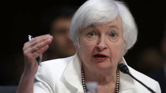 U.S. Federal Reserve Board Chairwoman Janet Yellen