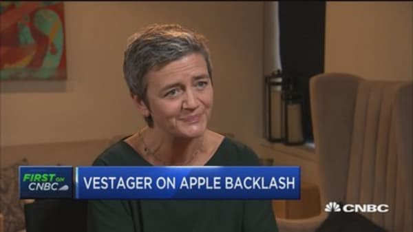 Vestager on Apple backlash
