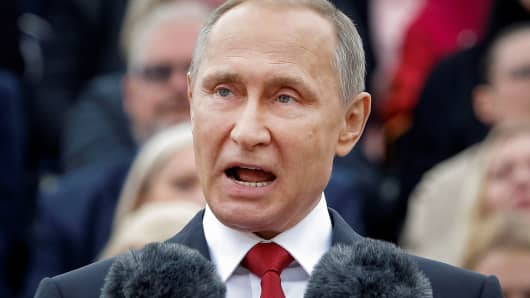 Putin warns of 'global catastrophe' over North Korea impasse