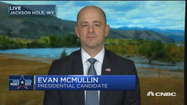 Evan McMullian: Taking votes from Trump