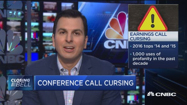 Conference call cursing grows