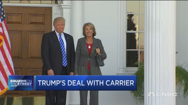 Trump's deal with Carrier