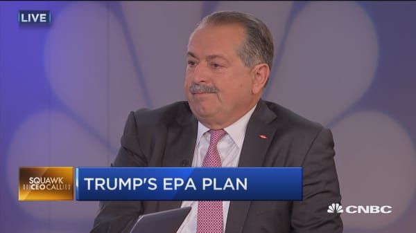 DOW CEO: Regulations in past 7 years 'burdensome'