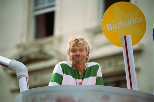 El fundador de Virgin Group Richard Branson