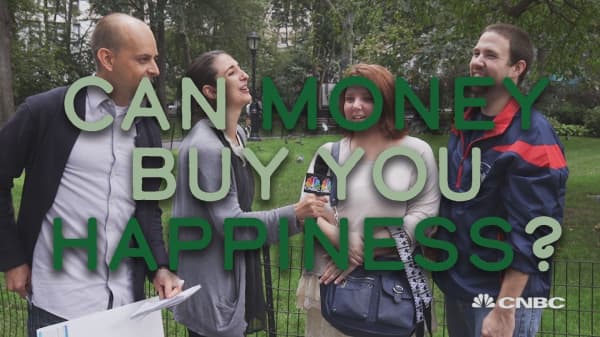 We asked people if money makes them happy 