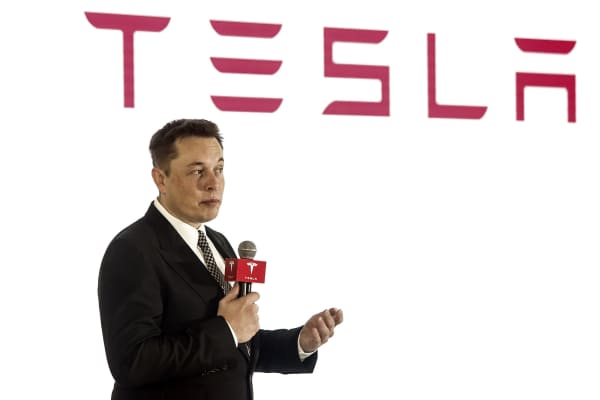 Elon Musk, chairman, CEO and product architect of Tesla Motors
