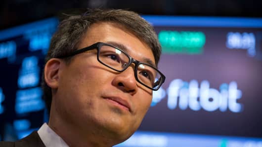 James Park, chief executive officer of Fitbit Inc.