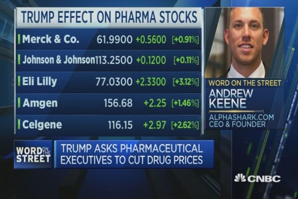 Pharma stocks get a shot in the arm