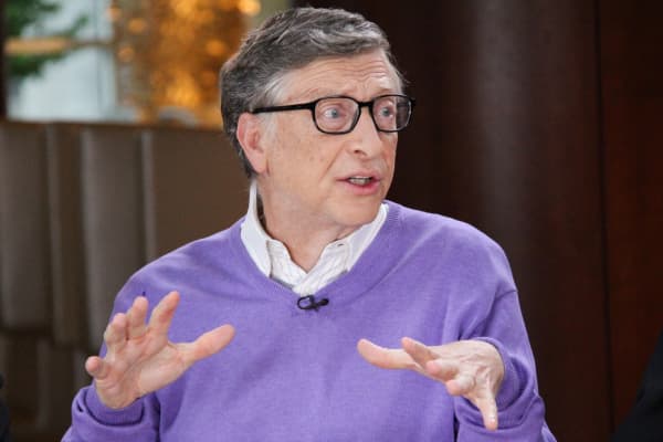 Bill Gates on Squawk Box.