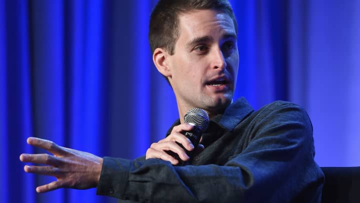 CEO and co-founder of Snapchat Evan Spiegel