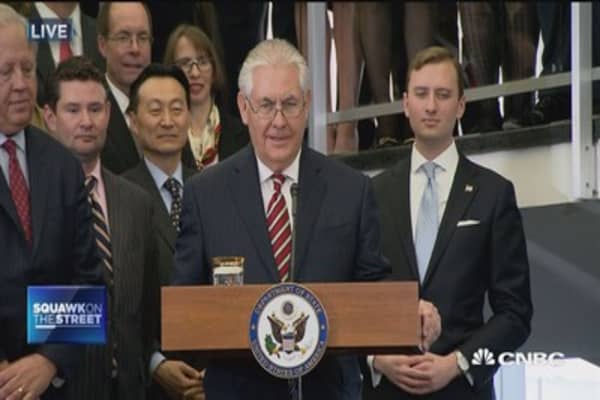 Image result for photos of rex tillerson and the us state dept