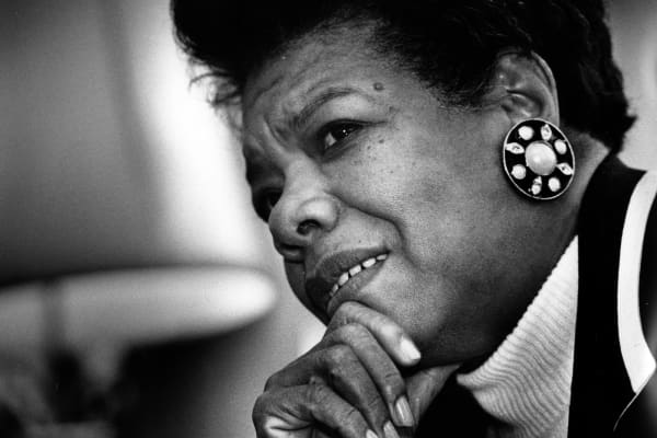 Author and poet Maya Angelou poses for a portrait in Washington, D.C. on December 15, 1992.