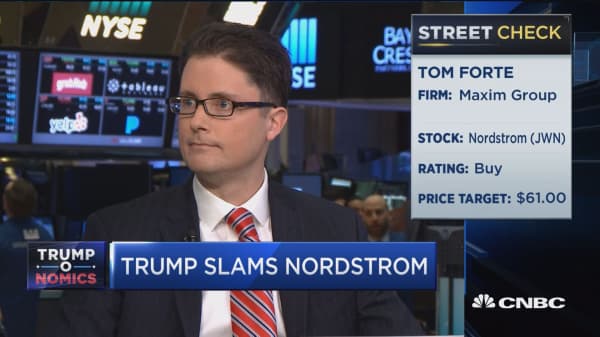 Forte: Nordstrom dropping Ivanka's brand was a 'business decision'
