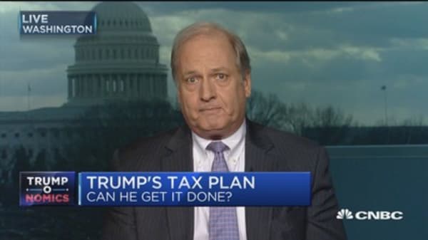 Weber: Trump can get tax reform done faster than health care