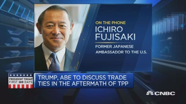 Free trade high on Trump, Abe's agenda: Former ambassador