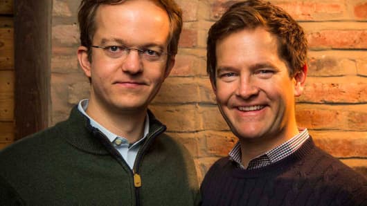 (Left) Virtru's CTO and co-founder, Will Ackerly, and John Ackerly, CEO