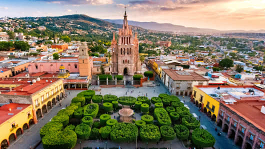 San Miguel de Allende in Mexico.