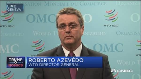 WTO Director: We need a more open environment for trade