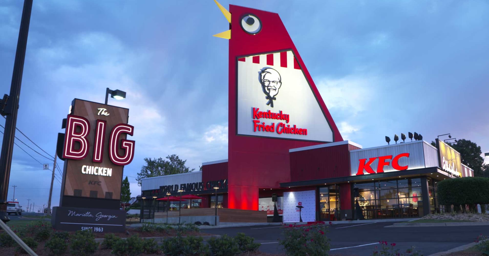 KFC spent $2 million to revamp this one restaurant