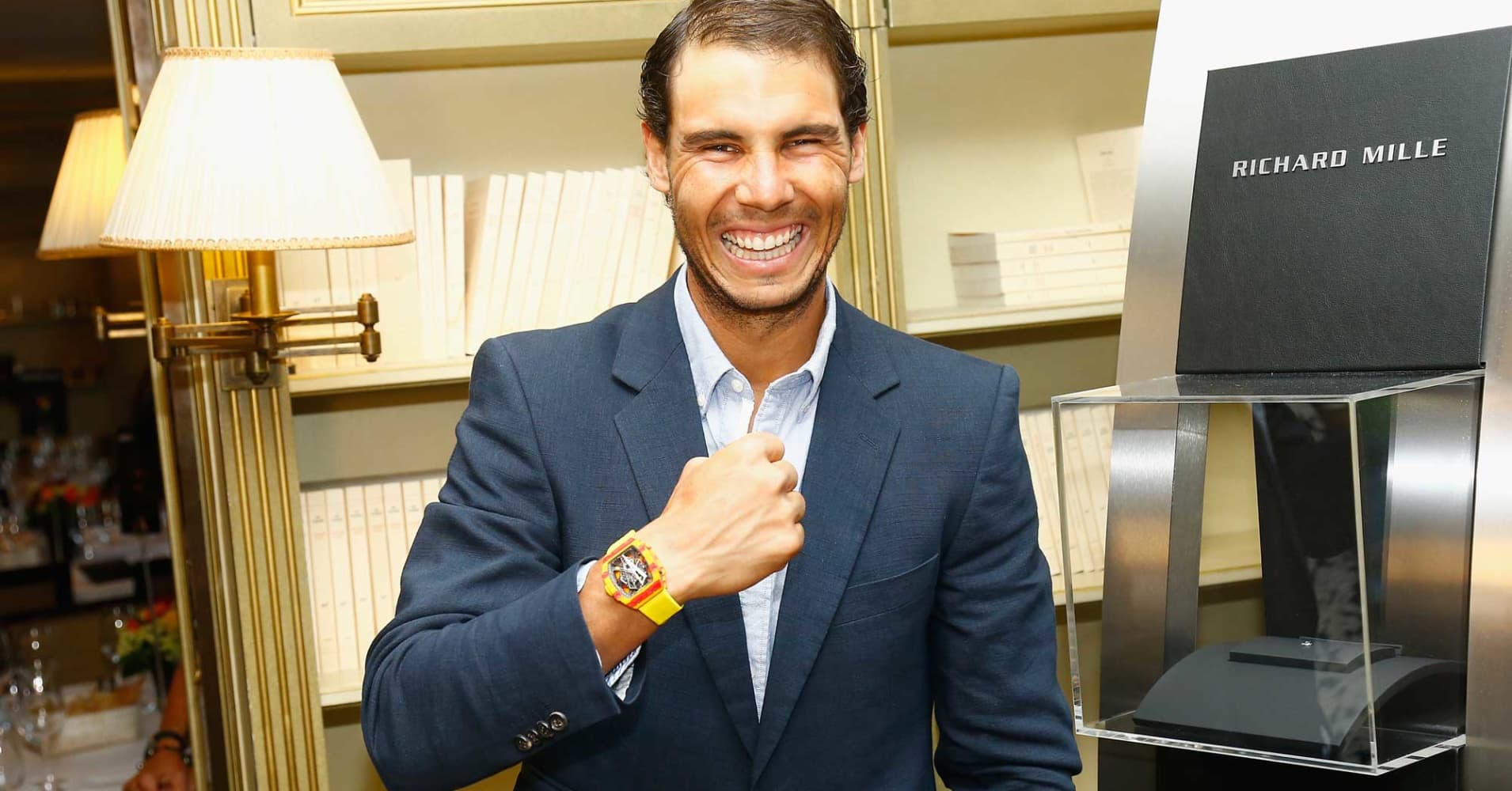 Tennis pro Rafa Nadal's new $725,000 Richard Mille watch
