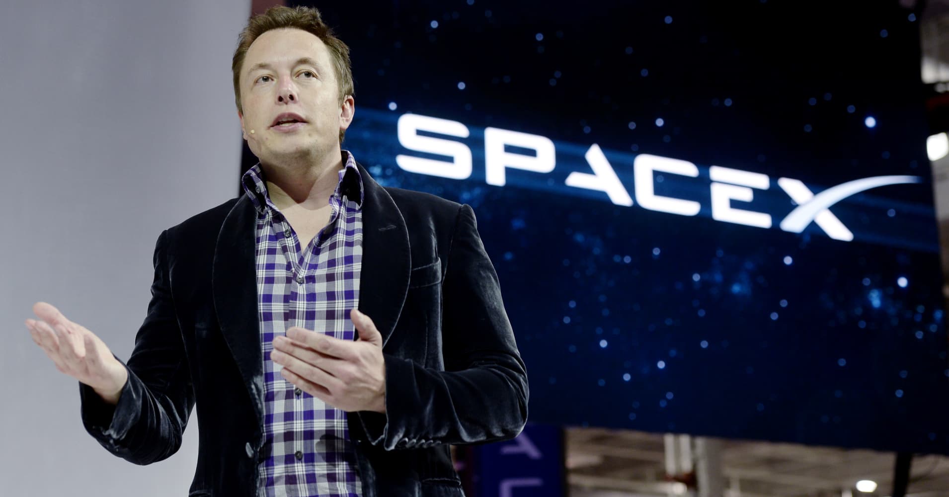 Elon Musk, founder and CEO of SpaceX