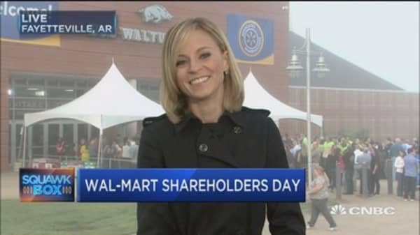 Wal-Mart's shareholders day sprinkled with surprises