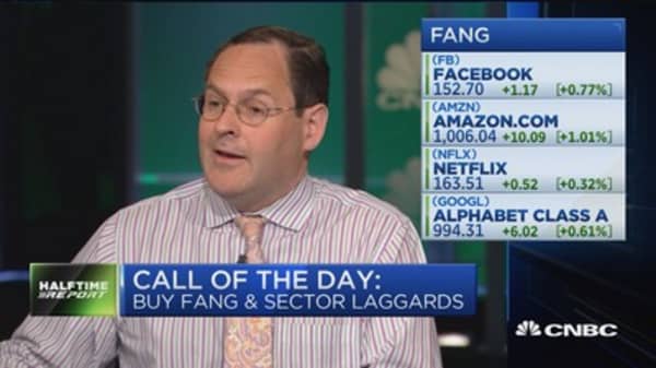 Fundstrat: Stick with FANG, telecom, energy, and financials