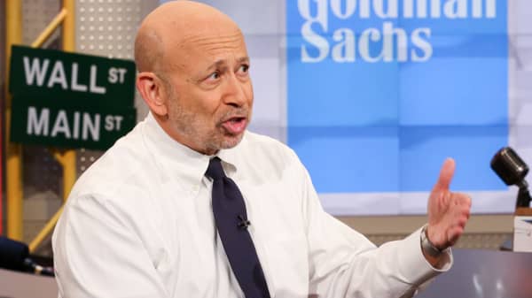 Lloyd Blankfein, CEO and Chairman of Goldman Sachs.