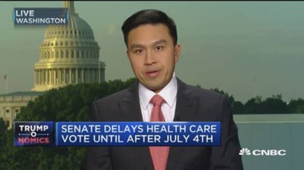 Health care bill stuck on three key issue: Medicaid, regulations and opioids: Lanhee Chen