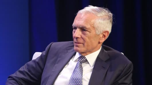 Former NATO Supreme Allied Commander Wesley Clark speaks during the 2015 Clinton Global Initiative annual meeting