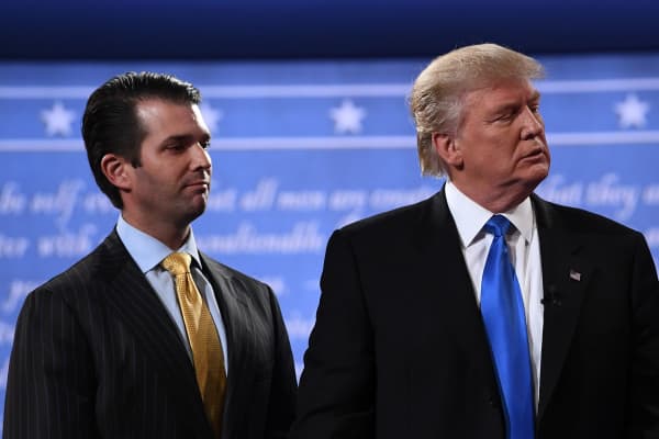 Image result for Donald Trump Jr releases 'entire email chain' about his Russian meetings